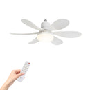 Lâmpada Ventilador de Teto com 6 Hélices e Controle Remoto