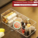 Organizador de Gaveta com Divisórias Transparente