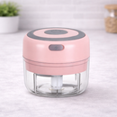 Mini Triturador de Alho Elétrico Portátil USB