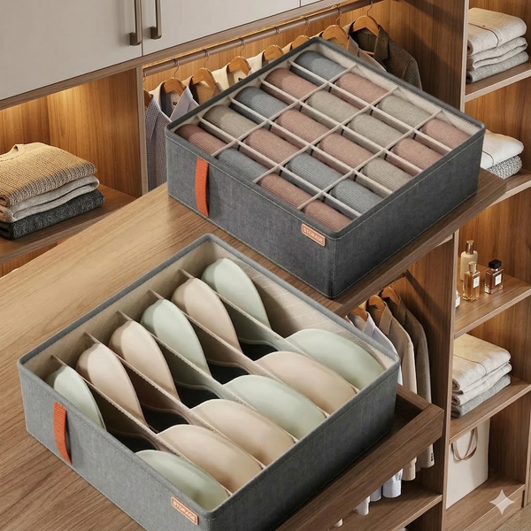 Organizador de Gaveta para Roupas Íntimas