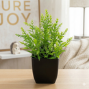 Planta Artificial em Vaso Preto