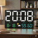 Relógio de Parede Eletrônico Moderno