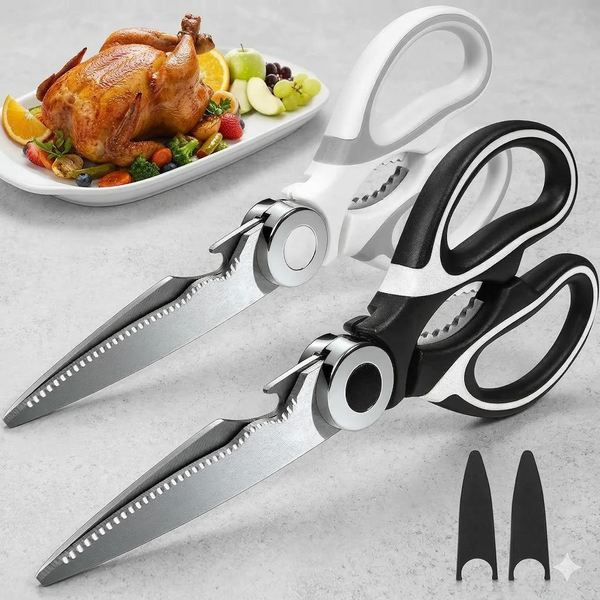 Tesoura Multiuso de Cozinha em Aço Inoxidável