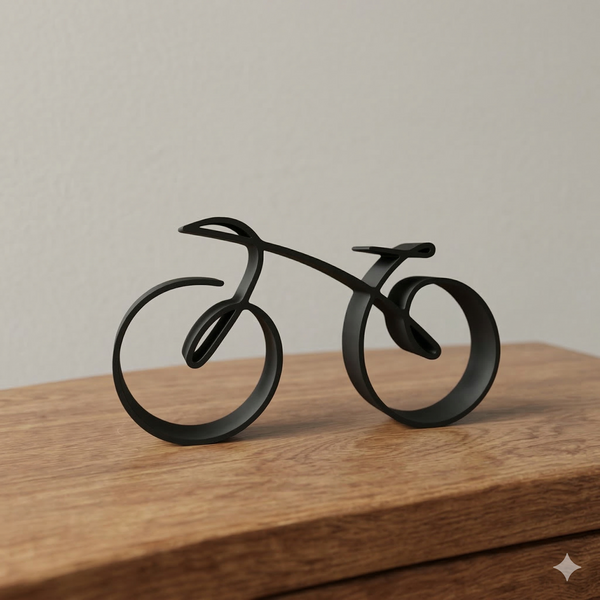 Bicicleta Decorativa Minimalista