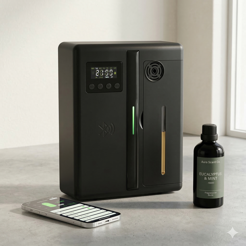 Difusor de Aroma para Ambientes Bluetooth