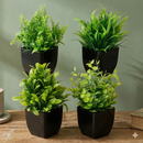 Planta Artificial em Vaso Preto