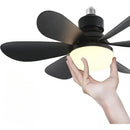 Ventilador de Teto de 20,5 polegadas 40W com Controle Remoto e Luz LED, Ventilad