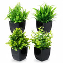 Planta Artificial em Vaso Preto