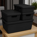 Kit 5 Caixas Organizadoras com Tampa