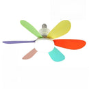 Ventilador de Teto de 20,5 polegadas 40W com Controle Remoto e Luz LED, Ventilad