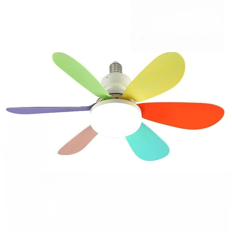 Ventilador de Teto de 20,5 polegadas 40W com Controle Remoto e Luz LED, Ventilad