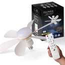 Ventilador de Teto de 20,5 polegadas 40W com Controle Remoto e Luz LED, Ventilad