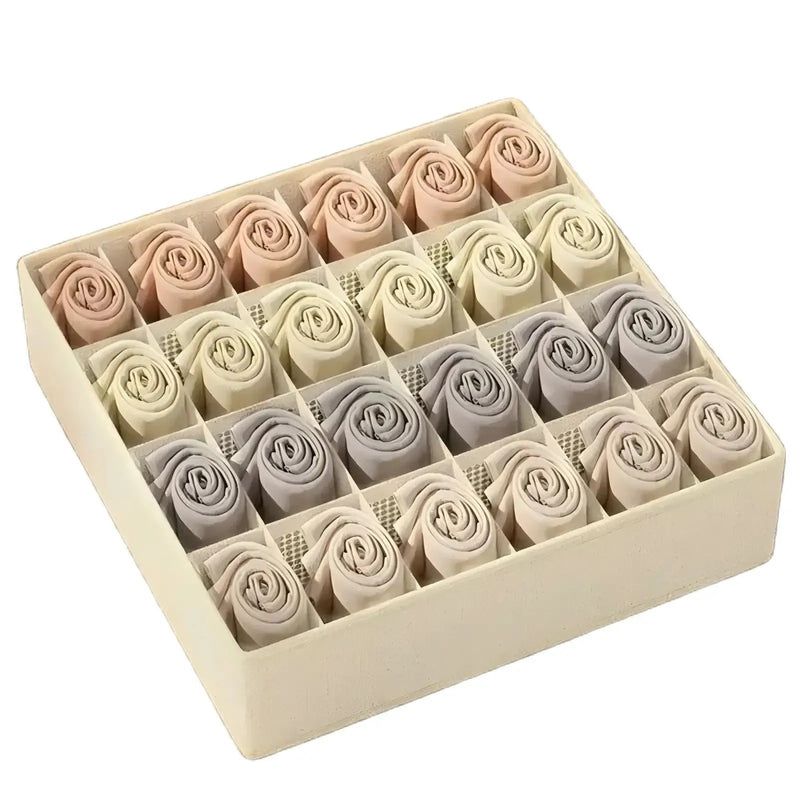 Organizador de Gaveta Dobrável em Tecido